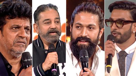 Shiva Rajkumar Yash Kamal Haasan Ranveer S Emotional Tribute To