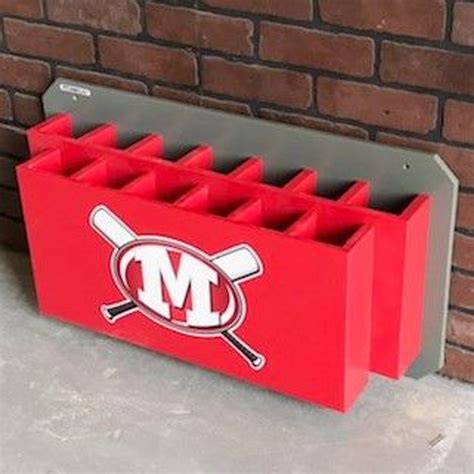 Vertical Baseball Bat Holdersoftball Bat Holder For Dugout