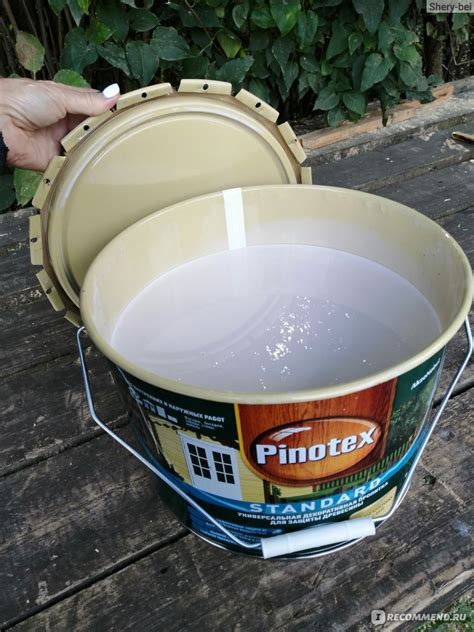 PINOTEX STANDARD пропитка декоративная, восковая универсальная, база ...