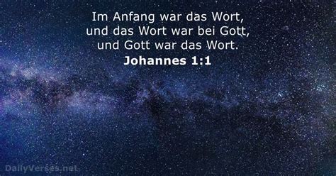 Johannes 1 1 Bibelvers DailyVerses Net