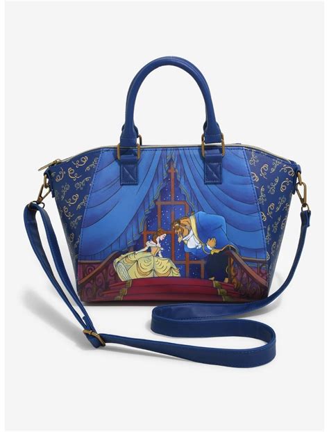 Loungefly Disney Beauty And The Beast Staircase Satchel Bag New Ebay