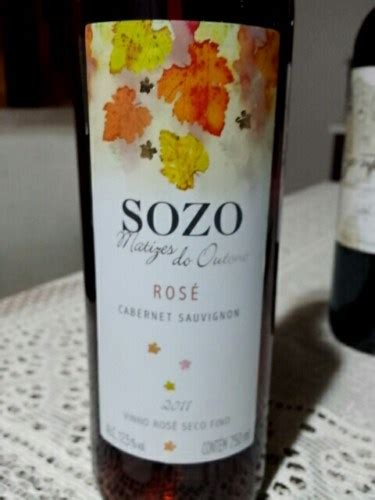 Sozo Matizes Do Outono Cabernet Sauvignon Ros Vivino Brasil