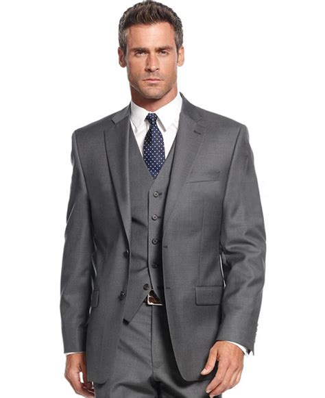 Mejor Precio En A Granel Costumes Pour Hommes Suit Deux Boutons Notch