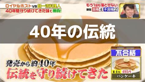 【徹底予想】ロイホの不合格パンケーキは今後どうなる味変か新メニューか Kb News