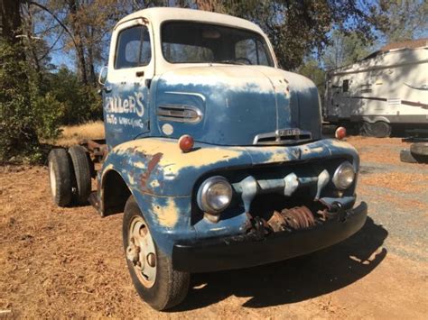 1951 Ford F5 Coe Marmon Herrington 4x4 Dually Truck Old Ford Trucks