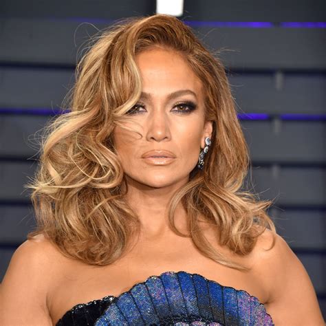 Jennifer Lopez Brown Hair With Blonde Highlights