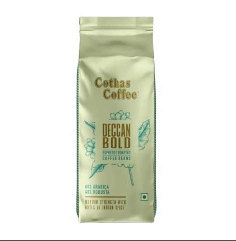 Rosted Cothas Coffee Beans Deccan Bold Espresso Roasted G For