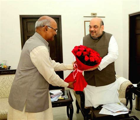 Ram Nath Kovind Meets Bjp Chief Amit Shah