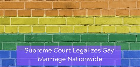 Supreme Court Legalizes Gay Marriage Nationwide DAWN Michigan S Original Divorce Attorneys