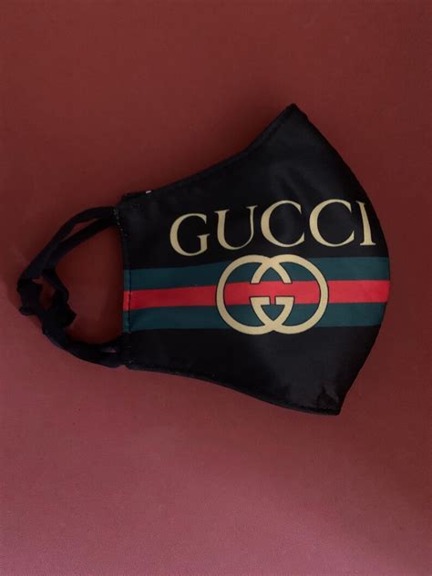 Custom Gucci Reversible Face Mask | Etsy