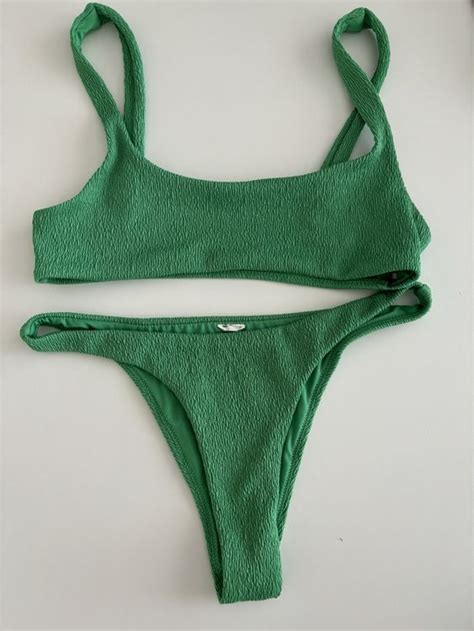 Grüner Bikini Grösse S Bershka Sommer Hit Gebraucht in Uster für CHF mit Lieferung auf