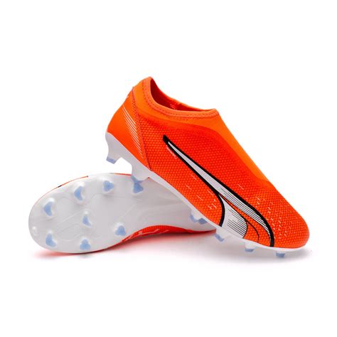 Bota De F Tbol Puma Ultra Match Ll Fg Ag Ni O Ultra Orange White Blue