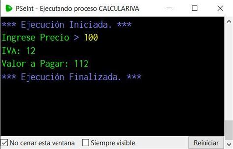 Ingrese El Precio De Un Producto Calcular El Iva 12 Presentar El