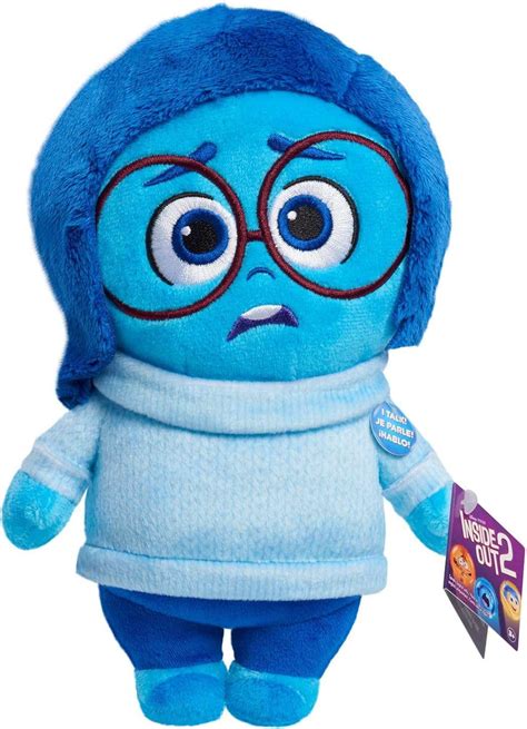 Disney Pixar Inside Out 2, Sadness Sound Plush, Little Stuffed Animal Toy - Walmart.com