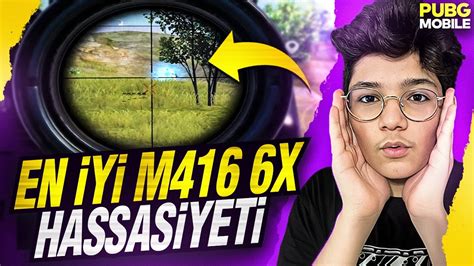 EN İYİ M416 6x HASSASİYETİ PUBG MOBİLE YouTube