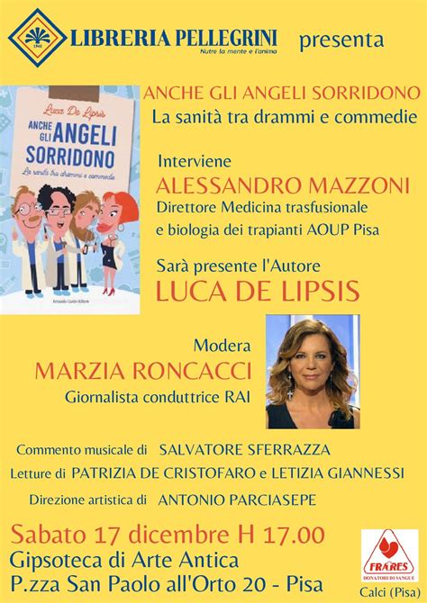 Sabato Alle Anche Gli Angeli Sorridono Di Luca De Lipsis