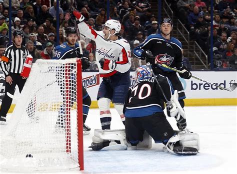 Kuznetsovs Ot Goal Lifts Capitals Over Blue Jackets 4 3 Winnipeg