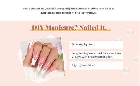 Beetles Gel Polish Set 6 Colors Transparent Jelly Milky White Sheer Pink Nude Gel Polish Kit
