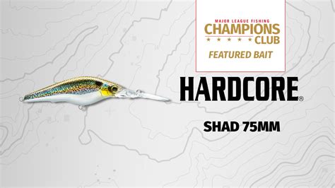 Featured Bait Duel Hardcore Shad 75mm Major League Fishing