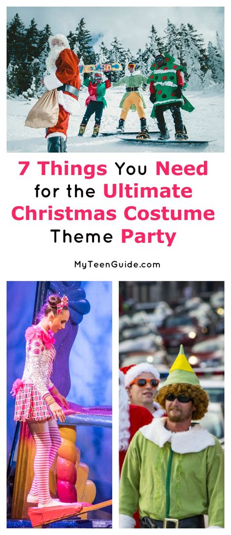 7 Christmas Costume Theme Party Ideas - My Teen Guide