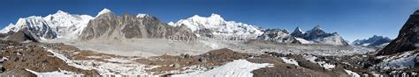 Panoramic View Of Mount Cho Oyu