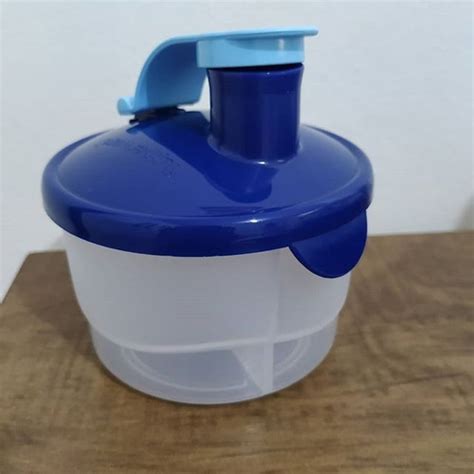 Dosador De Leite Em Pó Tupperware Azul MercadoLivre