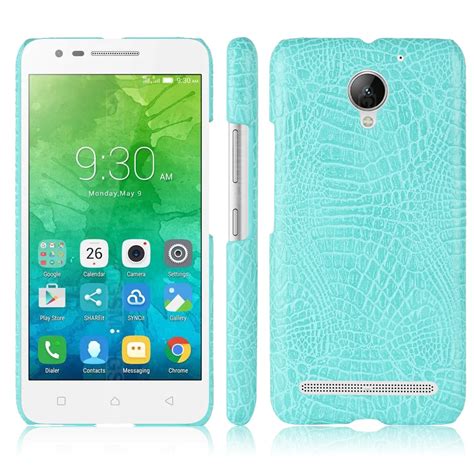 Capa Crocodilo Padr O Shell Case Para Lenovo Vibe C Vertical Para