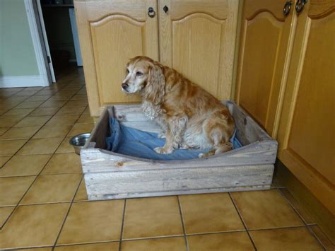 Dog Bed Crate - Medium - Vintage Crates