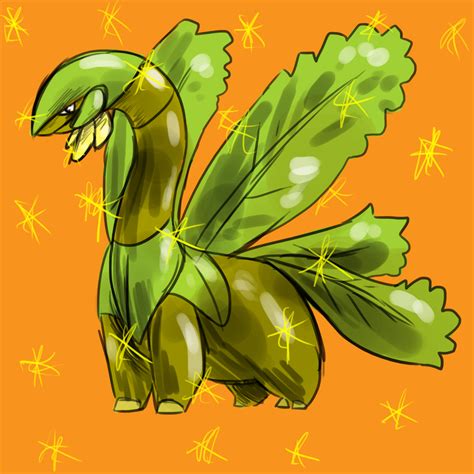 Gotta Shiny Tropius by CavySpirit on DeviantArt