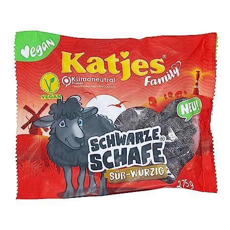 Katjes Schwarze Schafe Süß Würzig Vegan 275g Amazon de Lebensmittel