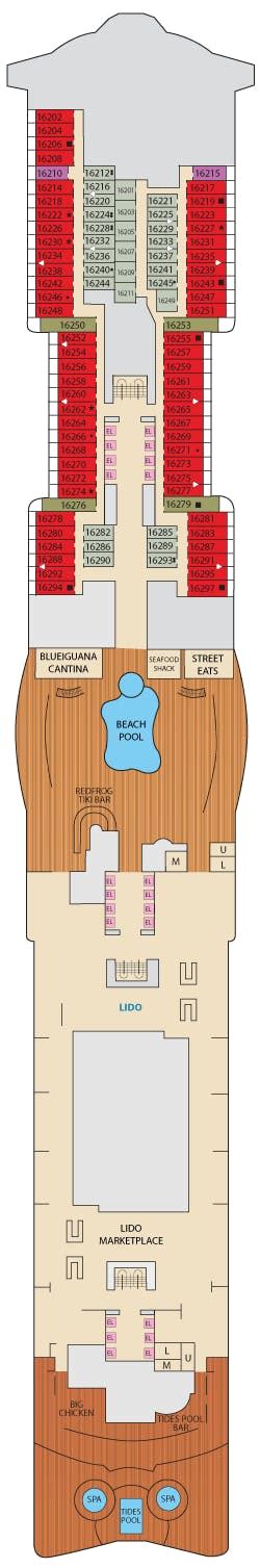 Carnival Celebration Deck Plans