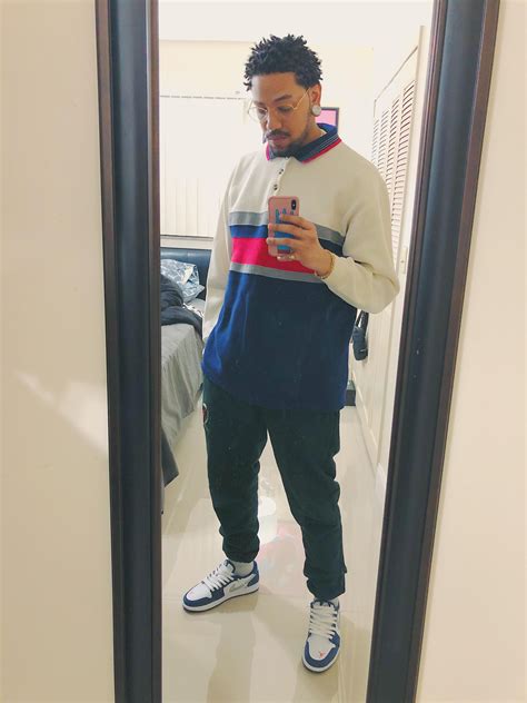 Wdywt Some Old With Some New Air Jordan 1 Low Outfit Men Jordans