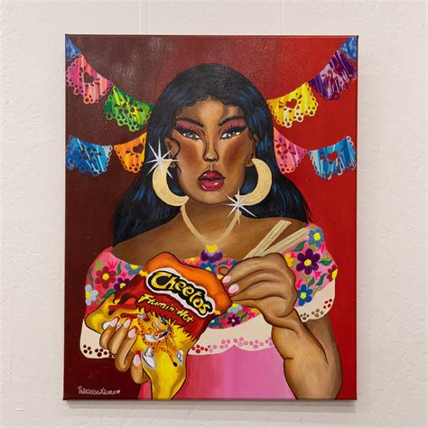 A Bay Area Show Is Serving Up Artworks Inspired By Cheetoss Bestselling Flamin Hot Flavor See