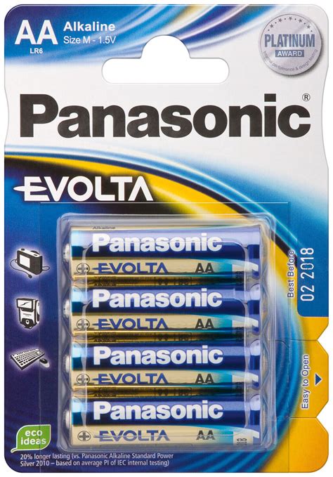 10x Panasonic Evolta Batterie Mignon Aa Lr6 15v 4er Bli Ebay