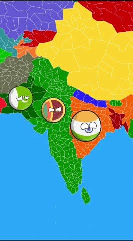 India Pakistan Vs Sri Lanka Countryballs Shots