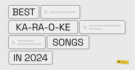 2024s Hottest Karaoke Tracks Discover The Best Songs And How To Make