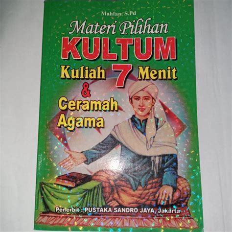 Jual Buku Materi Kultum Kuliah Menit Ceramah Agama Shopee Indonesia