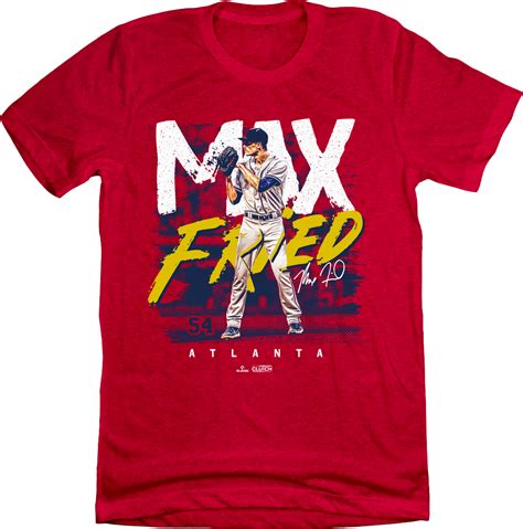 Max Fried Mlbpa Tee Atlanta Baseball In The Clutch