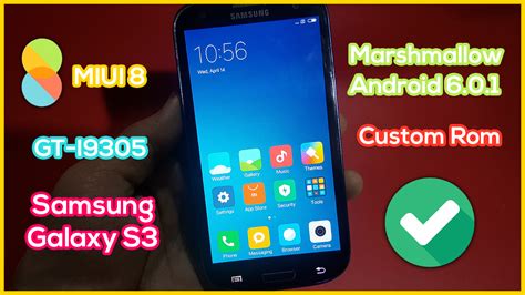 Install Miui On Samsung Galaxy S Gt I Custom Rom Android