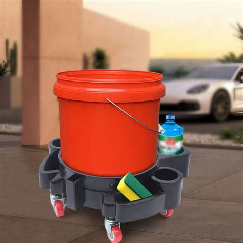 Professional Car Wash Bucket Dolly Large Capacity for Car Washing ...