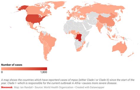 Mpox Update As Map Reveals Global Cases This Year Newsweek