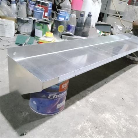 jual wall shelf stainless ambalan stainless rak dinding stainless