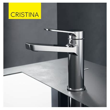 Mitigeur lavabo avec vidage tirette Chromé de chez CRISTINA ONDYNA