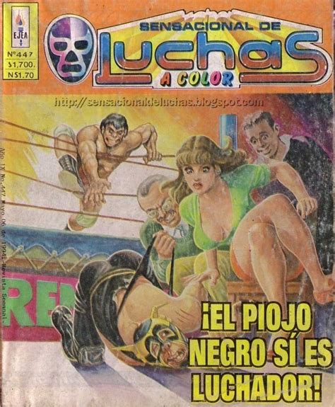 Sensacional De Luchas El Piojo Negro S Es Luchador Issue