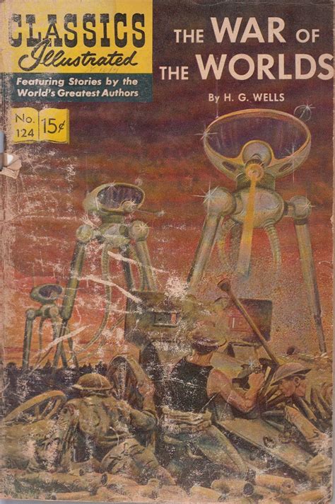 The War Of The Worlds By H G Wells Classics Illustrated Comic