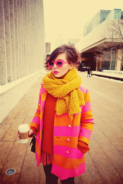 Winter Wear: Neon Stripes - Keiko Lynn