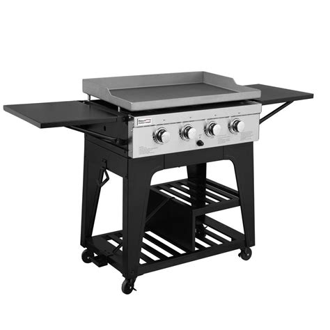 4 Burner Propane Gas Grill Griddle Gb4000 Black Royal Gourmet Brickseek