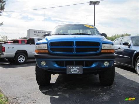 2001 Intense Blue Pearl Dodge Dakota Sport Regular Cab 4x4 19282313