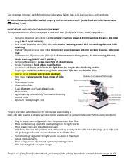 Microbiology Lab Study Guide Docx Pdf Test Coverage Includes