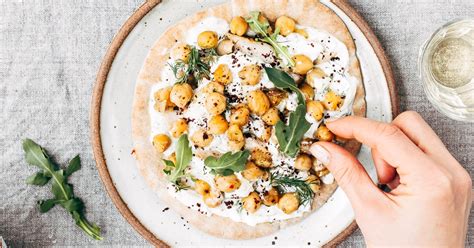 Chicken Pita Wraps with Crispy Chickpeas and Tzatziki - Foolproof Living